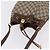 GUCCI GG Supreme Web Sherry Line Bag PVC Beige Gold 164 02 085 - vista 6