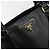 PRADA Galleria Hand Bag Saffiano leather Black Gold - vista 14