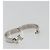 Hermès HERMES Click H Armband Metall Weiß - Ansicht 11