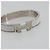 Hermès HERMES Click H Armband Metall Weiß - Ansicht 6
