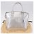 LOUIS VUITTON Suhari Lockit PM Hand Bag Silver M95541 LV - vista 12