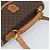 Céline CELINE Macadam Canvas Hand Bag PVC Leather 2way Brown Gold - vista 7