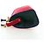 Christian Dior Hand Bag Suede 2way Red Gold - vista 4