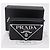 PRADA Chain Shoulder Bag Patent leather Black Silver - vista 12