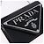 PRADA Chain Shoulder Bag Patent leather Black Silver - vista 17