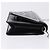 PRADA Chain Shoulder Bag Patent leather Black Silver - vista 3
