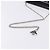 PRADA Chain Shoulder Bag Patent leather Black Silver - vista 7