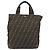 FENDI Zucca Canvas Hand Bag Brown - vista 2