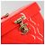 CHANEL Matelasse Vanity Hand Bag Patent leather Orange Gold CC - vista 20