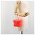 CHANEL Matelasse Vanity Hand Bag Patent leather Orange Gold CC - vista 24