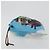 LOEWE Studio Ghibli Howl's Moving Castle Pouch Nylon Blue - vista 4