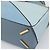 LOEWE Puzzle Small Hand Bag Leather 2way Light Blue Gold Tone - vista 18