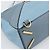 LOEWE Puzzle Small Hand Bag Leather 2way Light Blue Gold Tone - vista 19