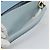 LOEWE Puzzle Small Hand Bag Leather 2way Light Blue Gold Tone - vista 8