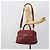 Salvatore Ferragamo Gancini Handtasche Leder 2way Rot Silber - Ansicht 28