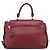 Salvatore Ferragamo Gancini Handtasche Leder 2way Rot Silber - Ansicht 3