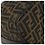 FENDI Zucca Canvas Hand Bag Black Brown - vista 12