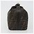 FENDI Zucca Canvas Hand Bag Black Brown - vista 4