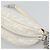 Christian Dior Trotter Canvas Romantic Chain Bag PVC White Silver - vista 12