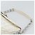 Christian Dior Trotter Canvas Romantic Chain Bag PVC White Silver - vista 8