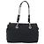 PRADA Chain Shoulder Bag Nylon Black Silver - vista 2