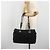 PRADA Chain Shoulder Bag Nylon Black Silver - vista 24