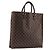 LOUIS VUITTON Damier Ebene Sac Plat Hand Bag N51140 LV