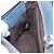 FENDI Dot Com Click Hand Bag Leather Blue Silver - vista 19
