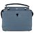 FENDI Dot Com Click Hand Bag Leather Blue Silver - vista 2