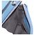 FENDI Dot Com Click Hand Bag Leather Blue Silver - vista 23