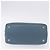 FENDI Dot Com Click Hand Bag Leather Blue Silver - vista 9