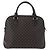 Céline CELINE Macadam Canvas Hand Bag PVC Leather Black Gold - vista 3
