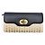 Bulgari Portafoglio Bvlgari in pelle nera e beige Nero
