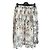 Falda larga Dior estampado floral Blanco Multicolor