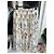 Falda larga Dior estampado floral Blanco Multicolor - vista 4