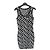 Abito aderente con logo The Kooples Nero Bianco