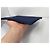 Pouch Christian Dior in nylon blu con patch - vista 6