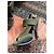 Prada Sandalen aus khaki Canvas mit Absatz Grün - Ansicht 6