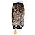 Falda de seda Dolce & Gabbana estampado de leopardo y ribete de encaje Negro - vista 3