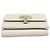 Bulgari Bvlgari Bicolor Leather Compact Tri-fold Wallet Beige Purple - view 4
