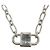 Collana Tiffany & Co. Silver 925 Small Double Lock Argento