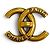 Spilla Chanel B21K Coco Mark Logo D'oro