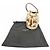 Céline Borsa a sacchetto Celine 19653 Teen Canvas Leather Triomphe Marrone Beige - vista 2