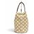 Céline Borsa a sacchetto Celine 19653 Teen Canvas Leather Triomphe Marrone Beige - vista 3