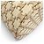 Céline Borsa a sacchetto Celine 19653 Teen Canvas Leather Triomphe Marrone Beige - vista 7