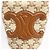 Céline Borsa a sacchetto Celine 19653 Teen Canvas Leather Triomphe Marrone Beige - vista 9