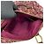 Borsa in tela e pelle Christian Dior Rosso Bordò - vista 10