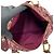 Borsa in tela e pelle Christian Dior Rosso Bordò - vista 9