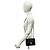 Borsa a tracolla Chanel Matelassé Coco Mark in pelle di agnello Nero - vista 2