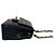 Borsa a tracolla Chanel Matelassé Coco Mark in pelle di agnello Nero - vista 6